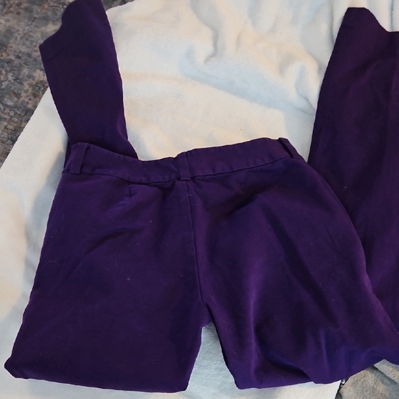 Lauren Ralph Lauren Purple Pants - Picture 3 of 5